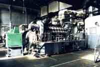 Der Motorenprüfstand im Ausbesserungswerk Poltawa - zum Vergrößern anklicken